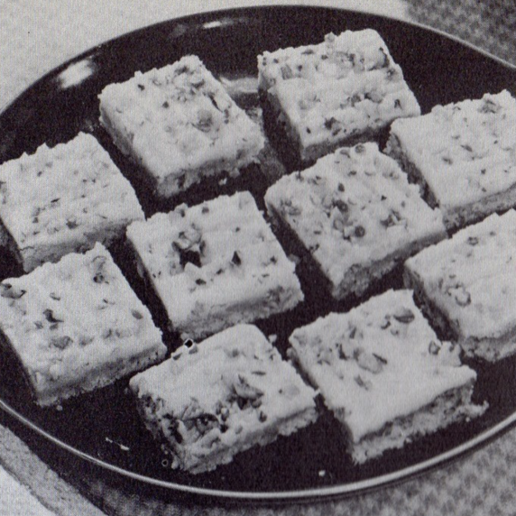 Lemon Mardi Gras Squares