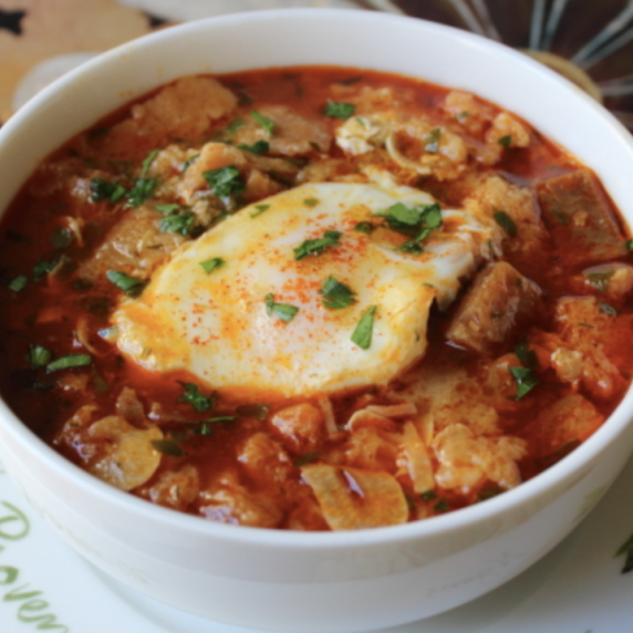 Celebrating National Garlic Day with Sopa De Ajo - Spanish Bread and Garlic Soup
