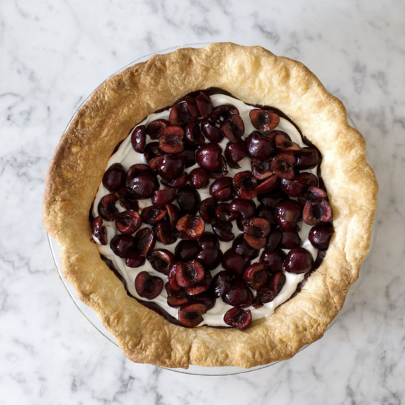 Chocolate Cherry Pie