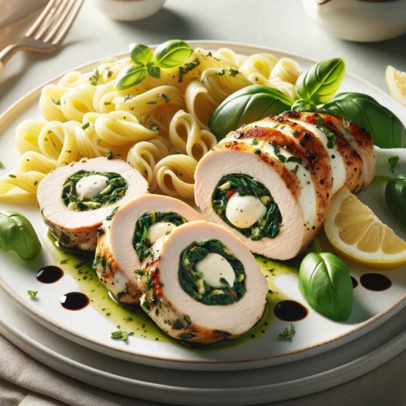 Mozzarella Stuffed Chicken Breast