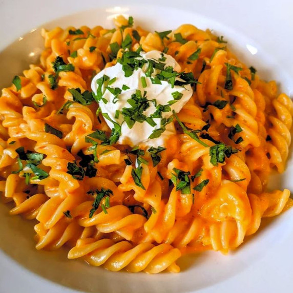 Garlick Bites | Spicy Red Pepper Pasta