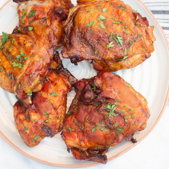 Traeger Smoked Chicken Thighs