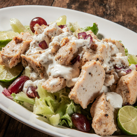 This is my go-to Chicken Salad Recipe that easily comes together in just 15 minutes