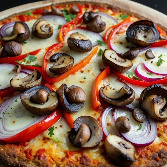 Cauliflower Crust Pizza - Keto meal 