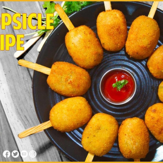 Veg Popsicles golden brown recipe khal.com