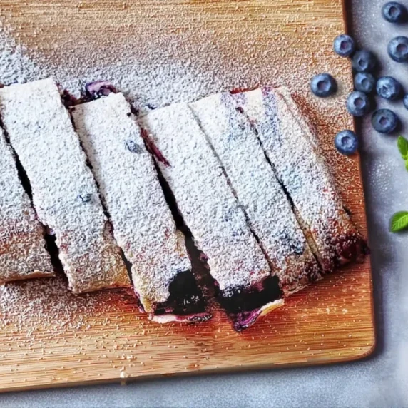 Wild Blueberry Strudel