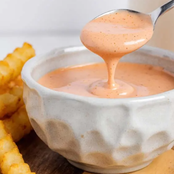 This French Fry Sauce recipe uses only a few ingredients! It's tangy and perfect for dipping fries