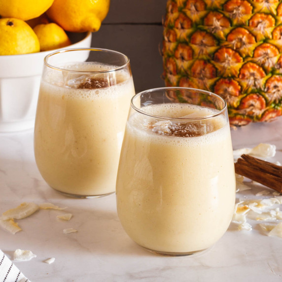 Arroz con Piña (Agua Horchata with Almond Milk)