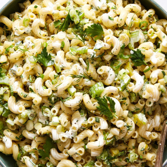 Macaroni Salad with Lemon and Herbs