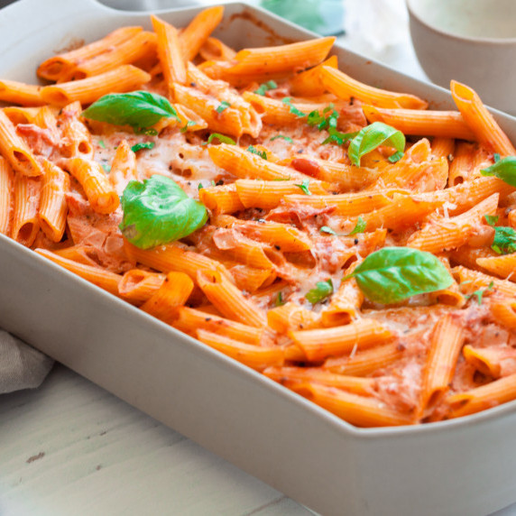 baked goat cheese pasta