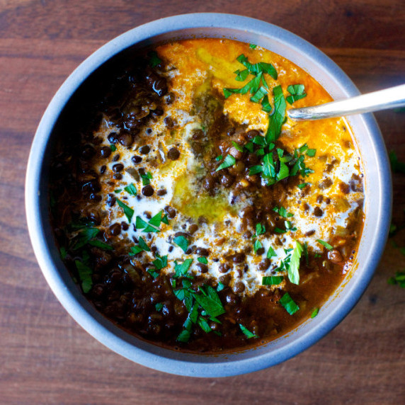 Punjabi-Style Black Lentils
