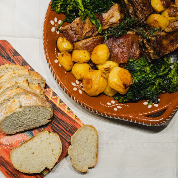 roasted goatling
