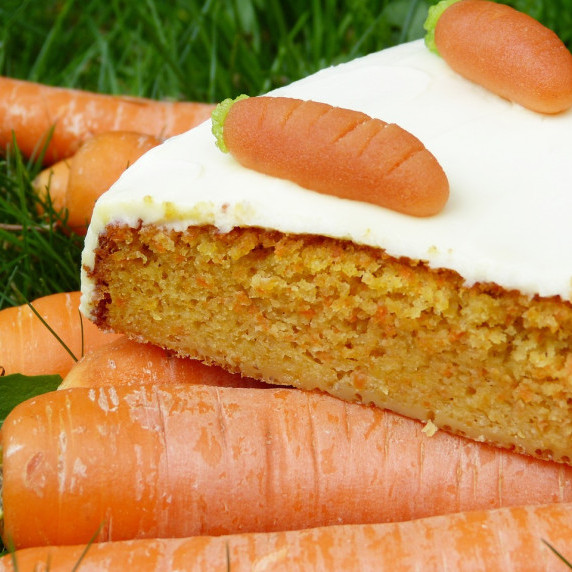 Vegan carrot pie