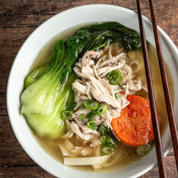 Chinese Chicken Noodle Soup 