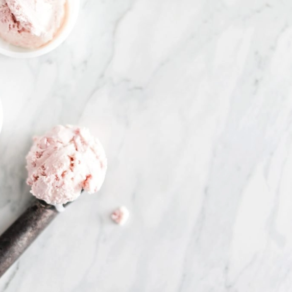 Strawberry Rose Ice cream
