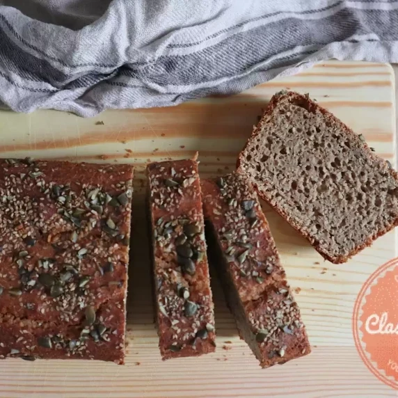 Ezekiel bread sliced