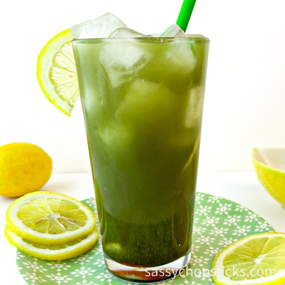 lemon matcha tea