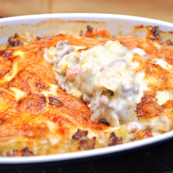 Ground Beef Gratin