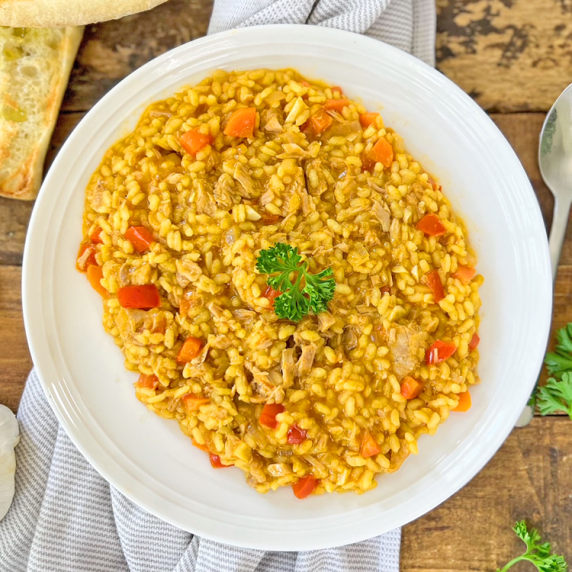 Spanish CREAMY Tuna Rice