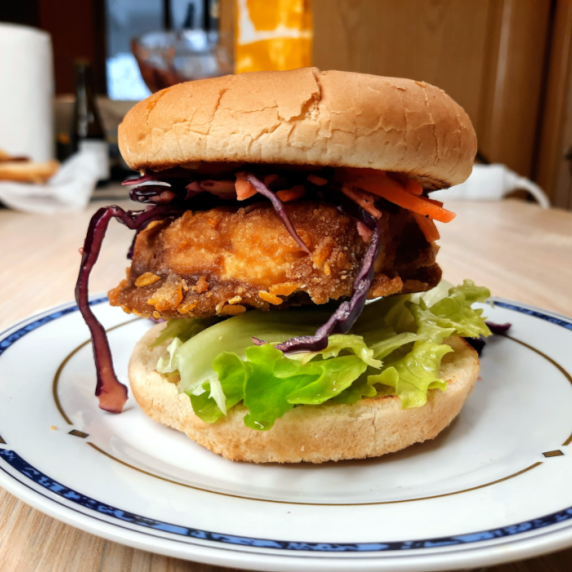Tofu Katsu Burger Recipe