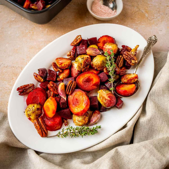Mediterranean Honey Roasted Vegetables