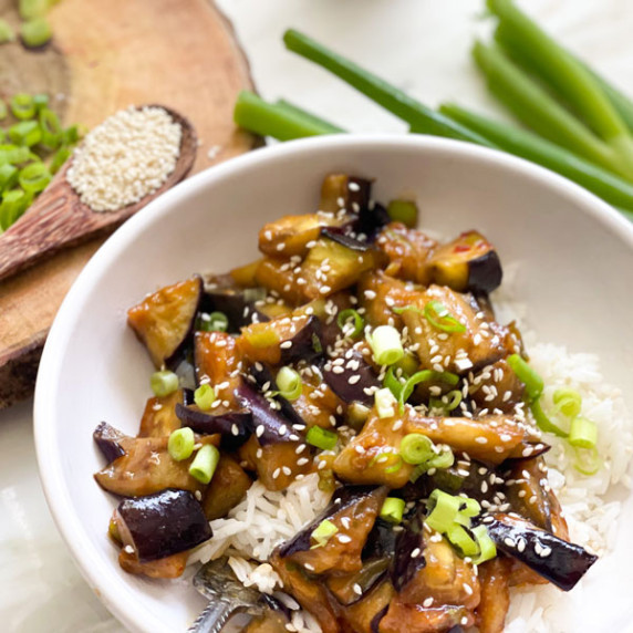 The Perfect Miso Glazed Eggplant