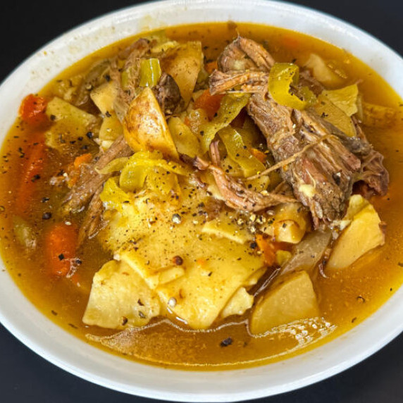 Mississippi Pot Roast Soup