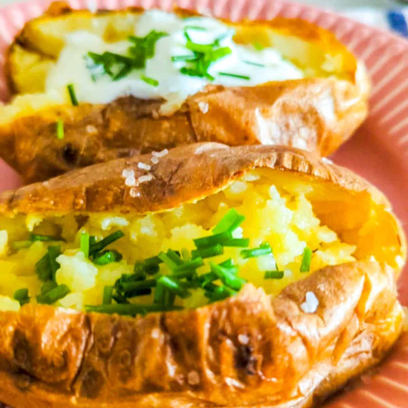 air fryer baked potatoes