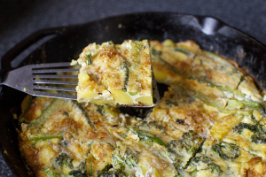 Potato and Broccolini Frittata