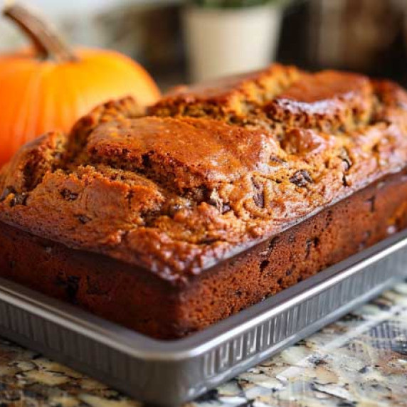 pumpkin banana bread
