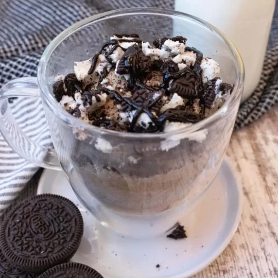 Oreo mug cake