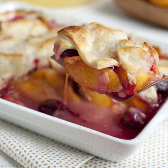 Stone Fruit Patchwork Bake